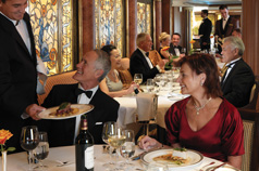 Dining on a Cunard Cruise Ship
