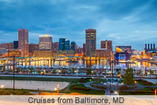 Cruises from Baltimore, MD